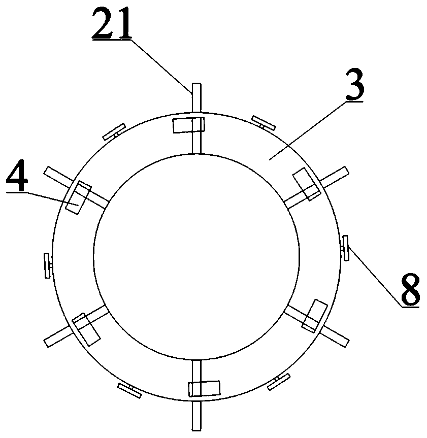 Paper wrapping device of test tube