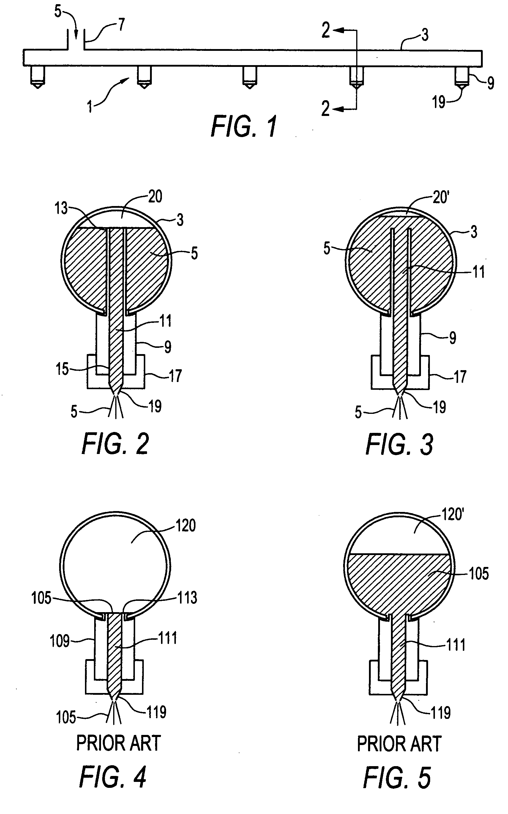 Method and apparatus for reducing drip from spray nozzles