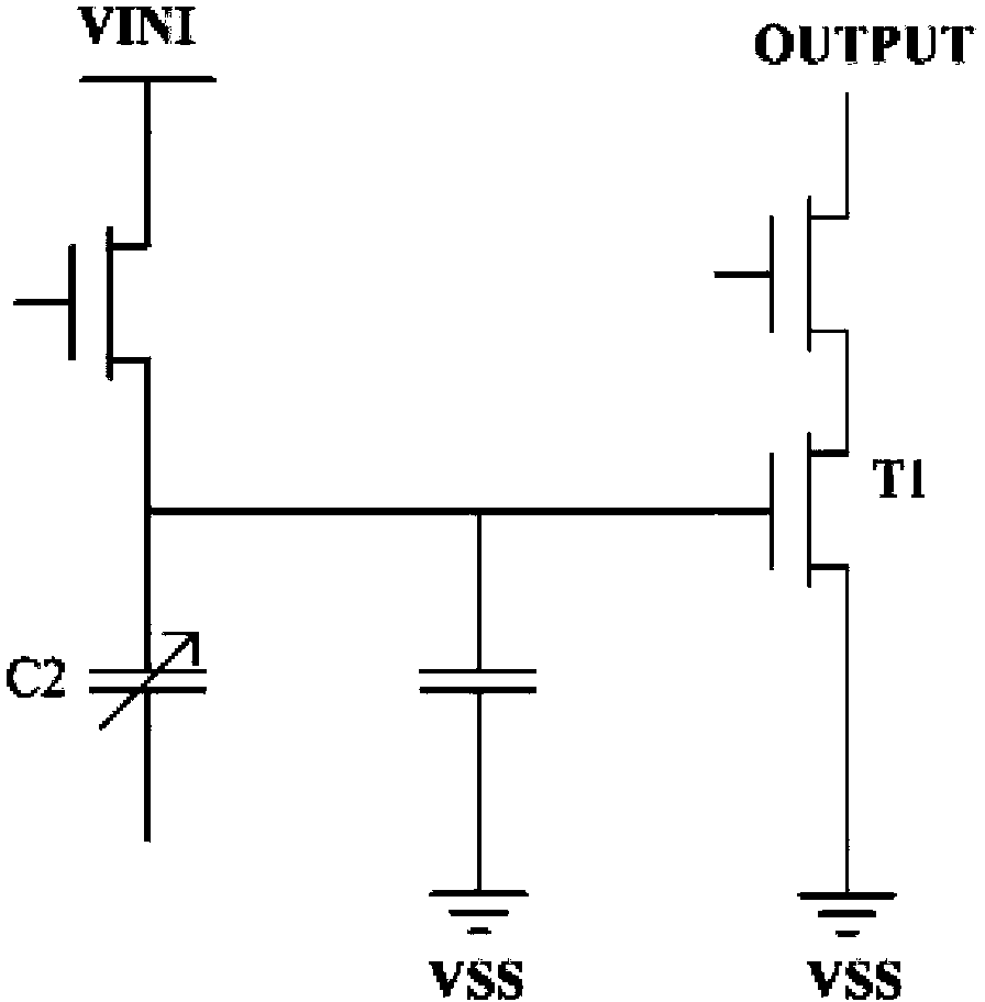 Pixel unit circuit for organic LED of active matrix, and display panel