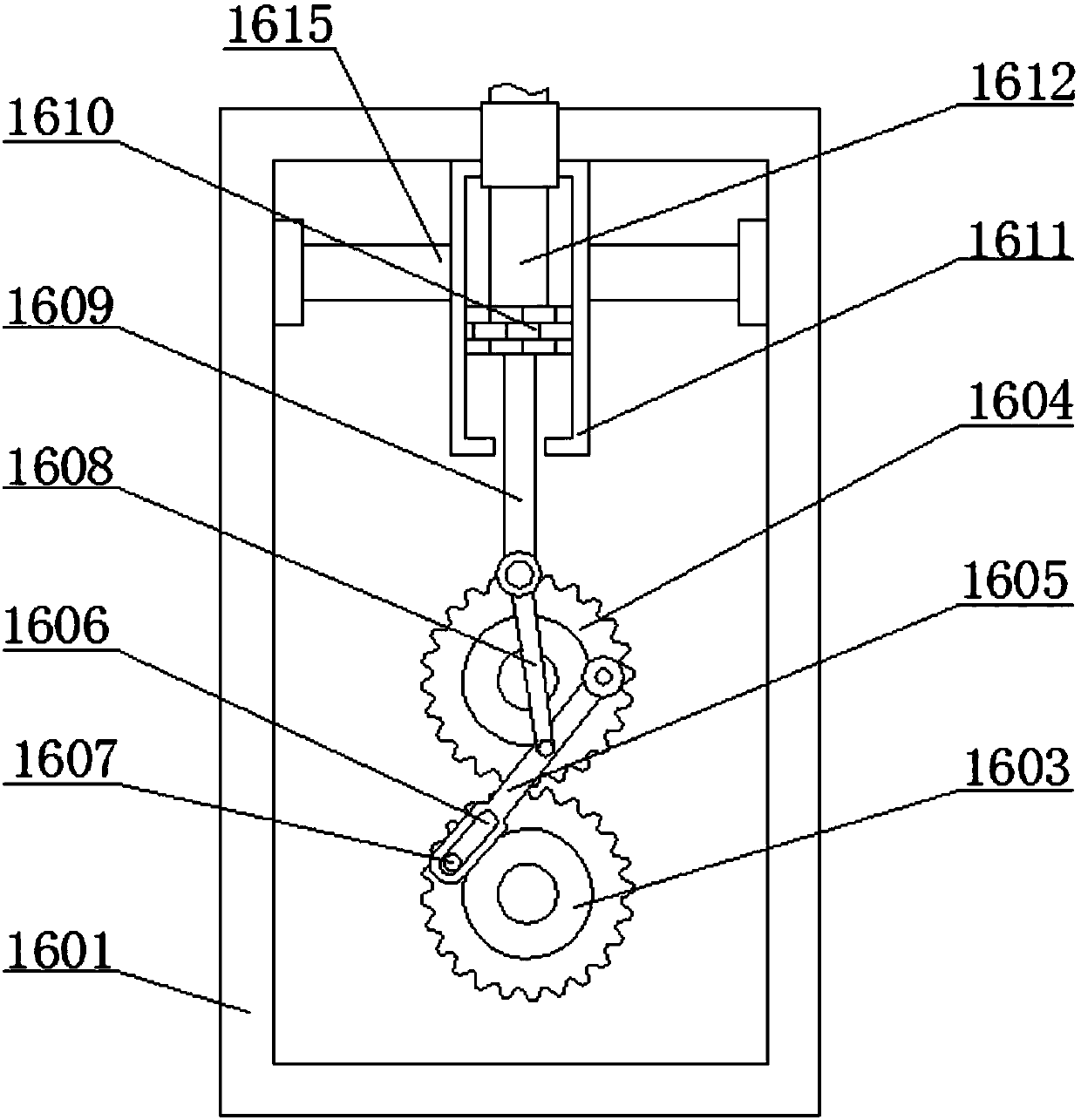 Agricultural planting irrigation device