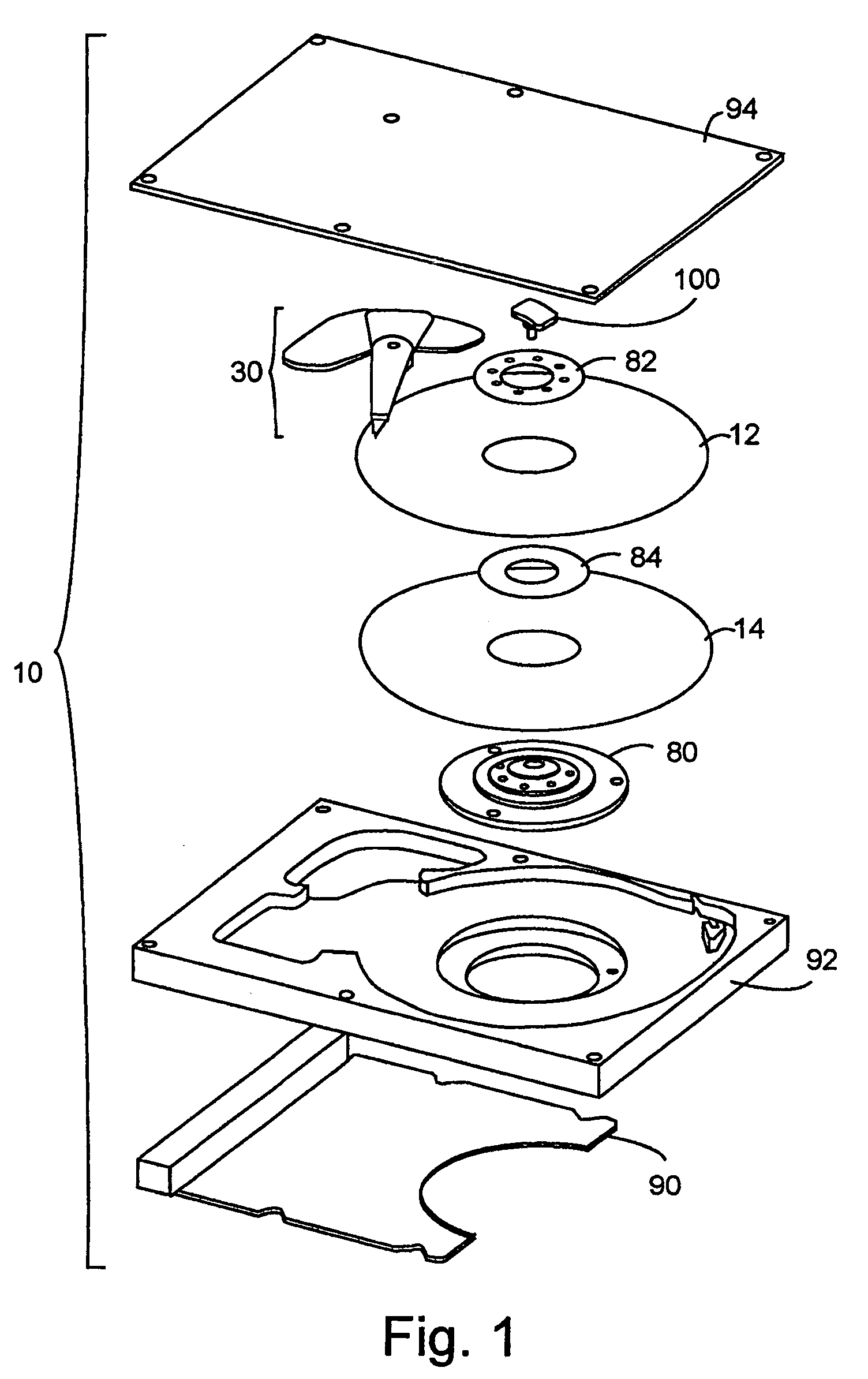 Method and apparatus for mechanically balancing the disk pack of a hard disk drive