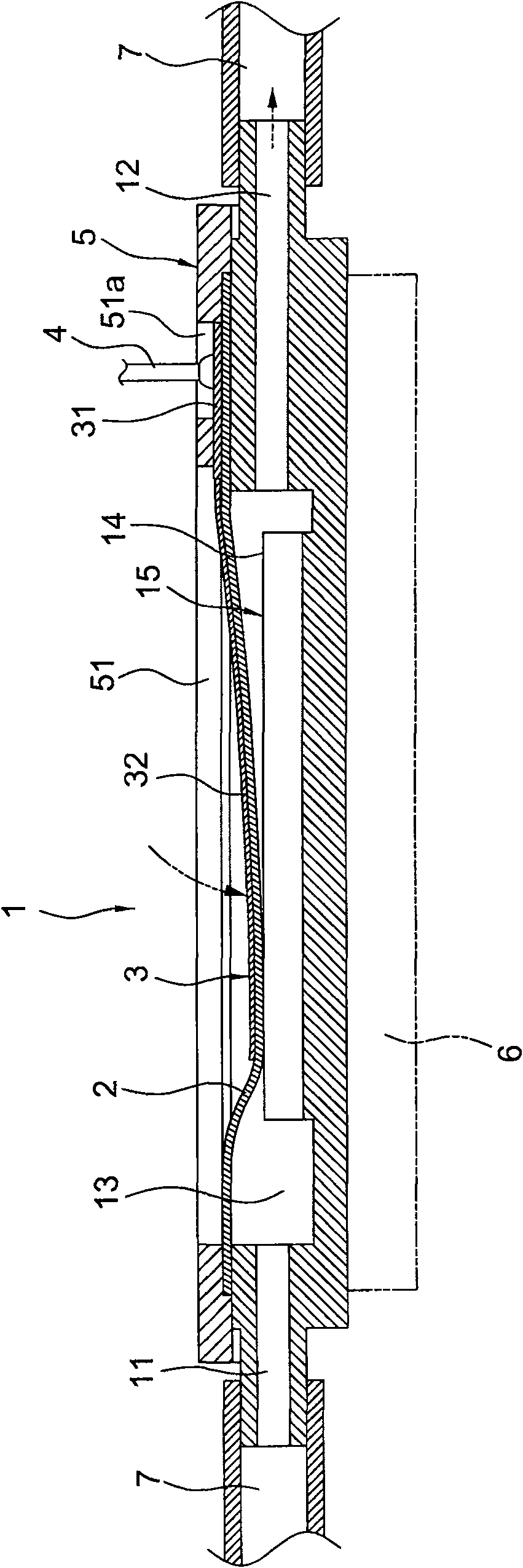 Water-cooling head structure