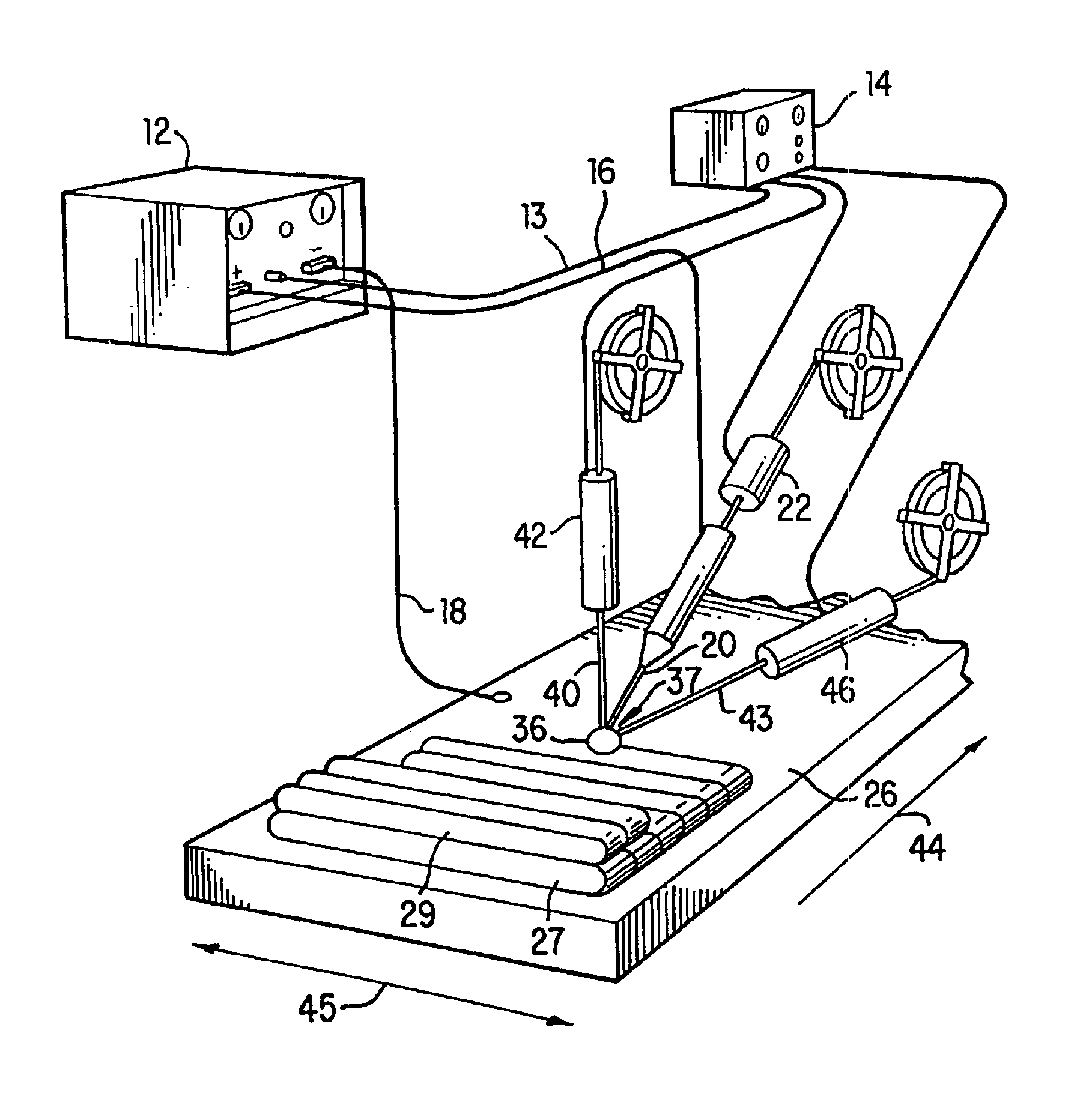 Controlled composition welding method