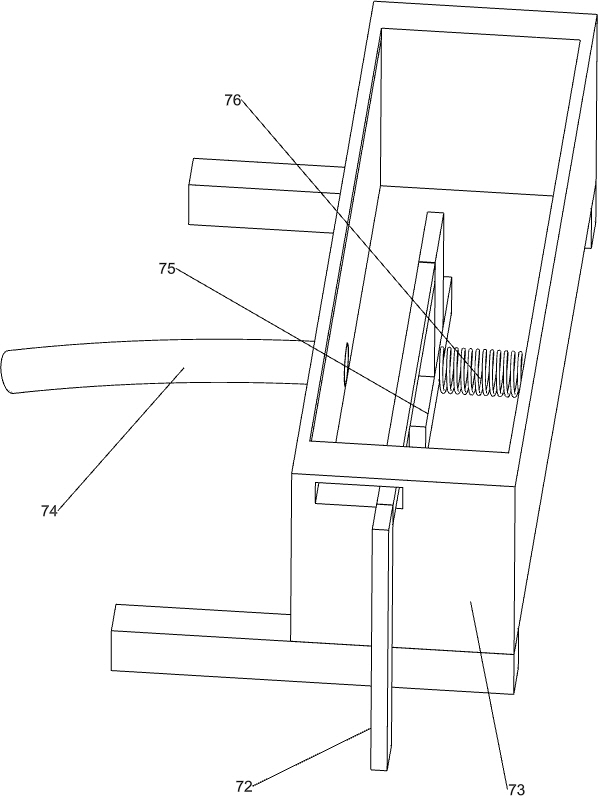 Rapid cleaning device for dining table