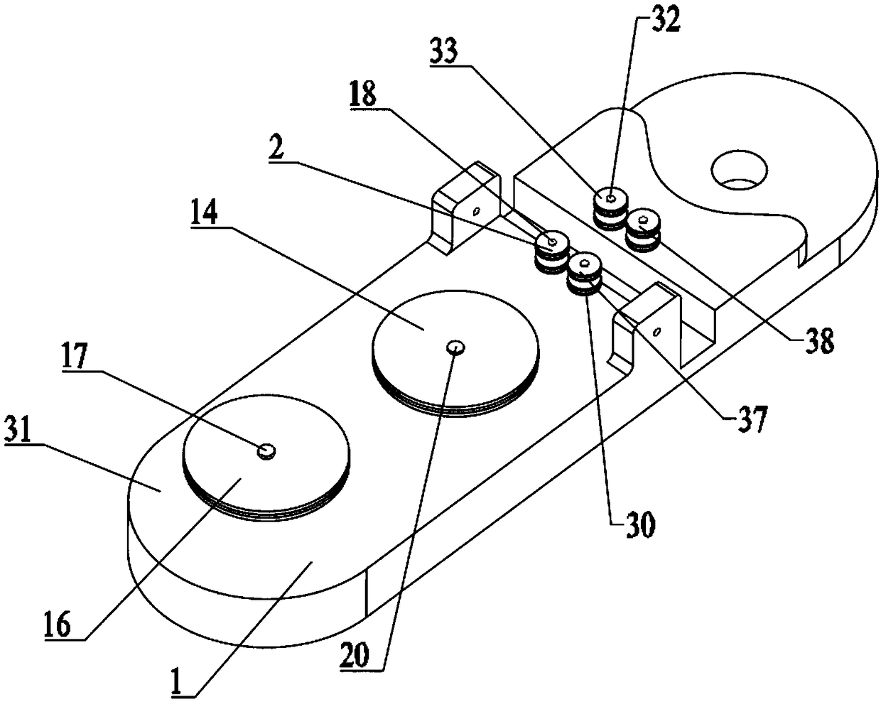 Passive decoupling mechanism for joint movement of tandem rope-driven manipulator