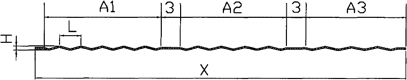 Enhanced heat transfer fin