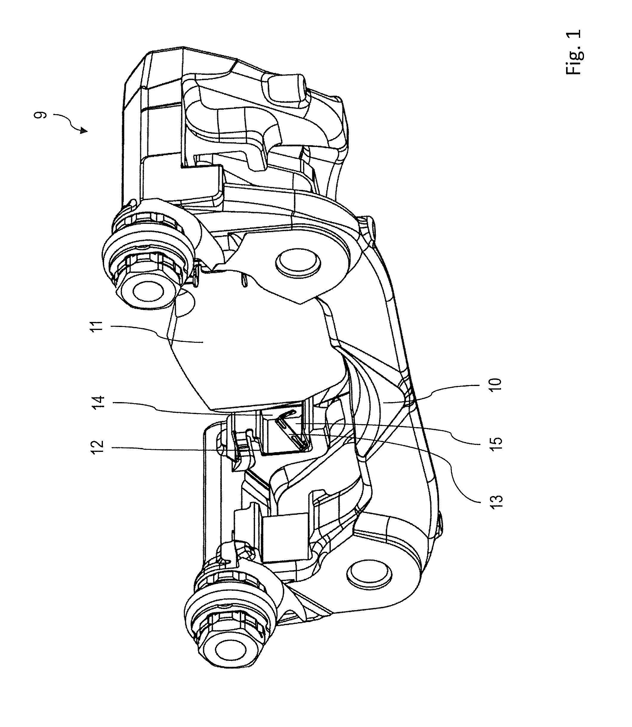 Disc brake for a motor vehicle, comprising a plastically deformable restoring spring, and restoring spring