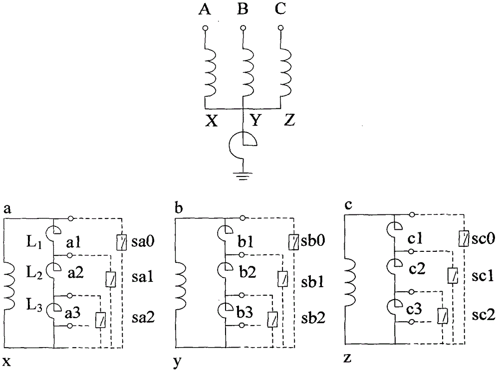 Method for inhibiting power frequency voltage from being raised after switch-on of ultrahigh and extra-high voltage no-load line