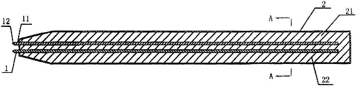 Fluorescent multi-core pen