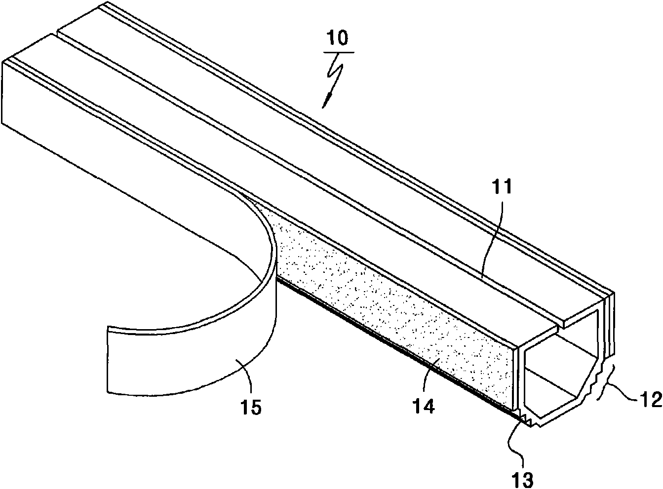 Spacer of pair glass