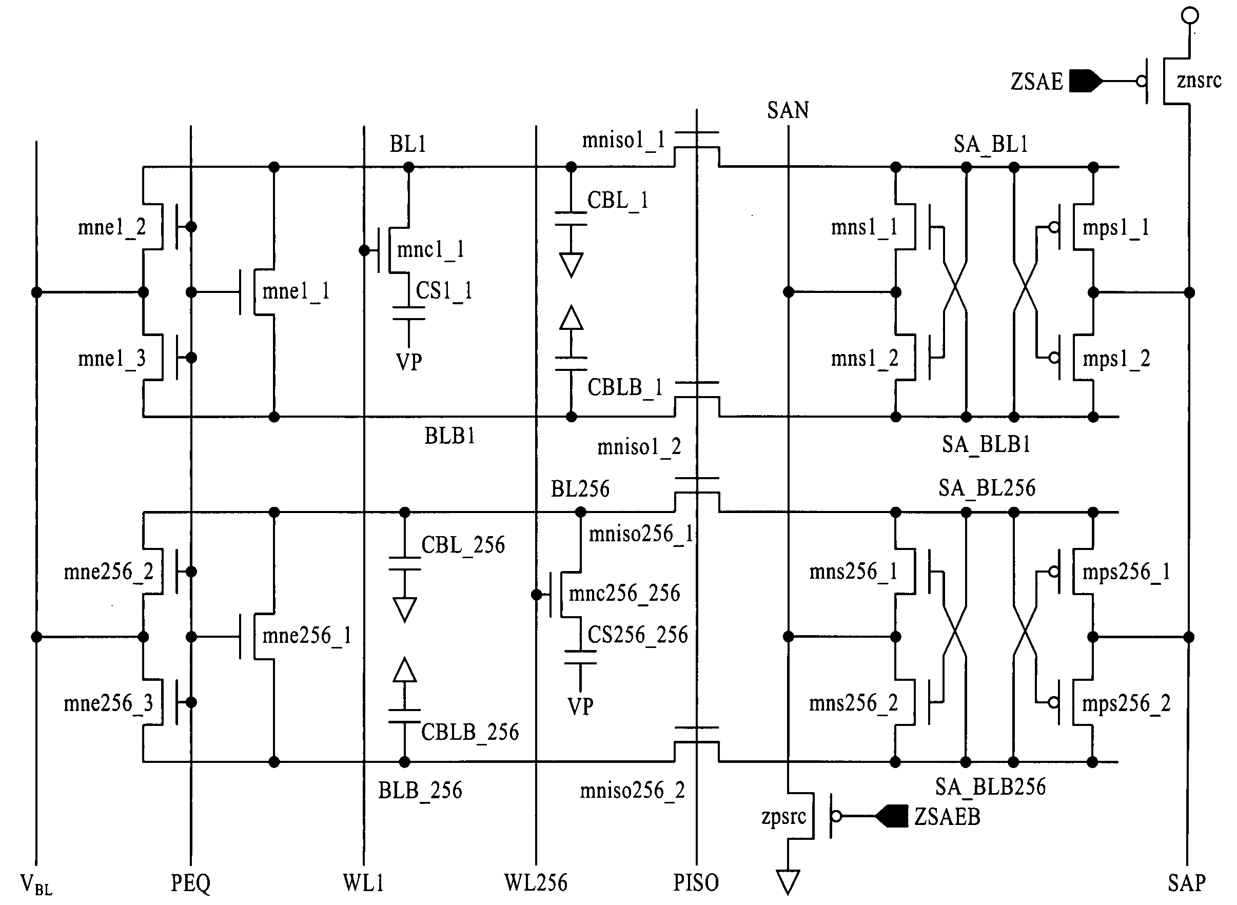 Low voltage operation DRAM control circuits