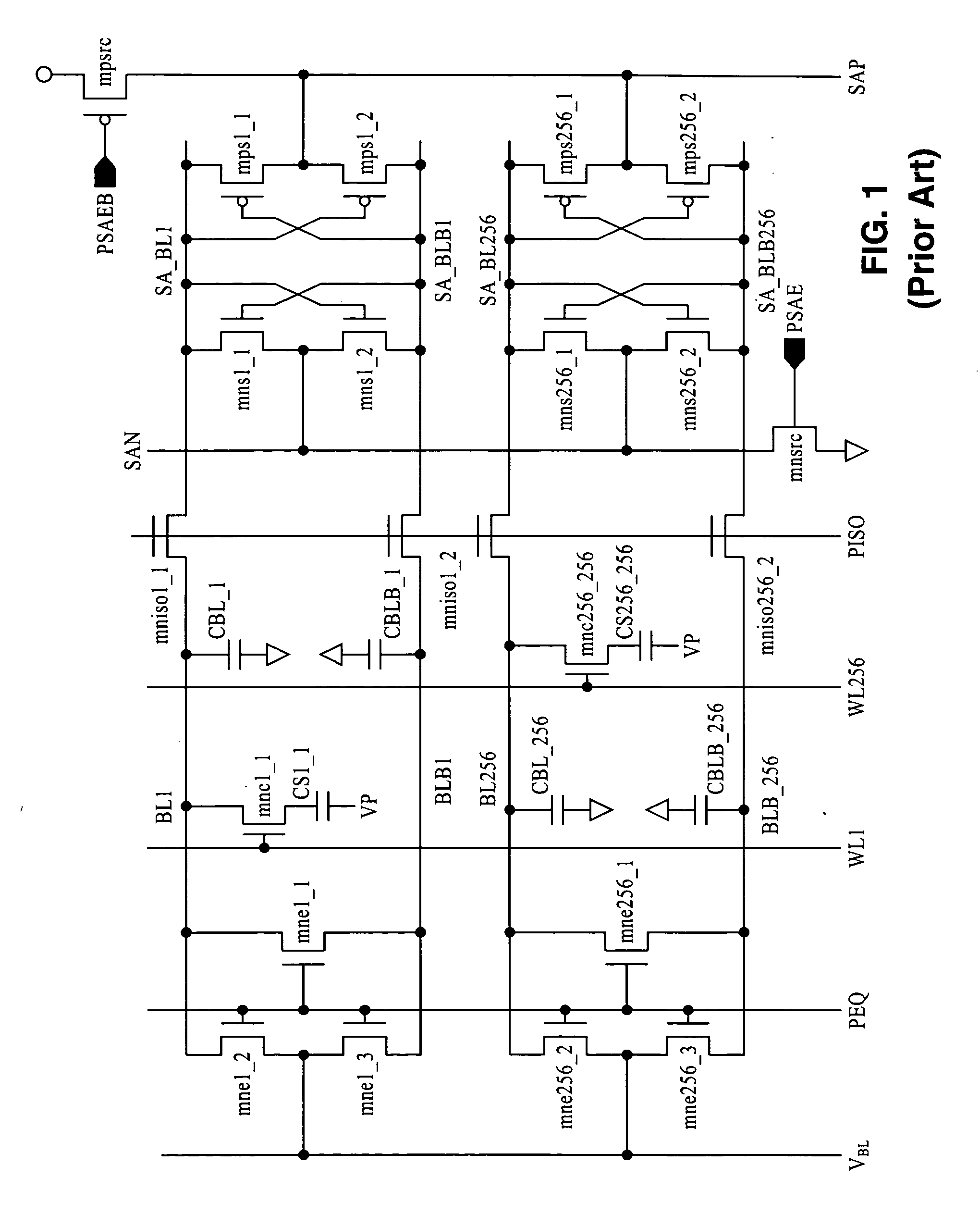 Low voltage operation DRAM control circuits