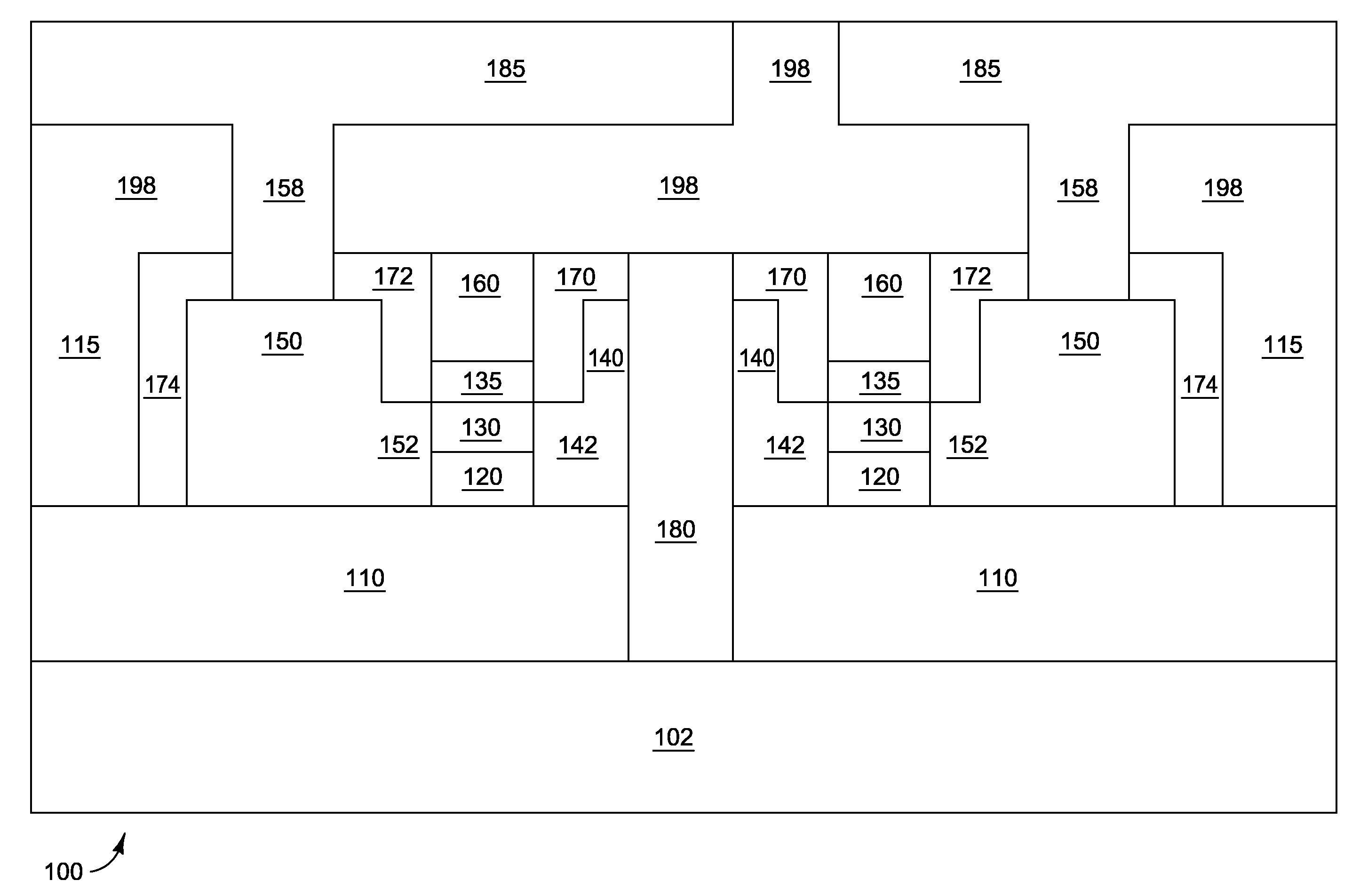 Independently-double-gated transistor memory (IDGM)