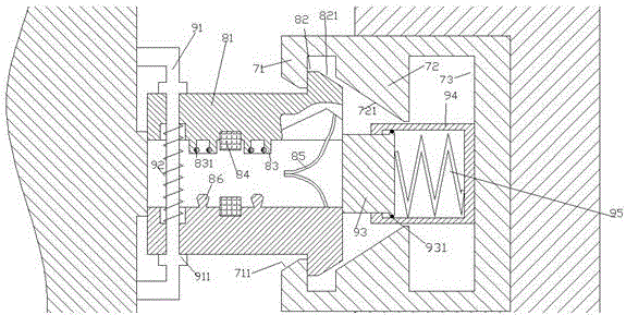 Power component locking device for electrical cabinet