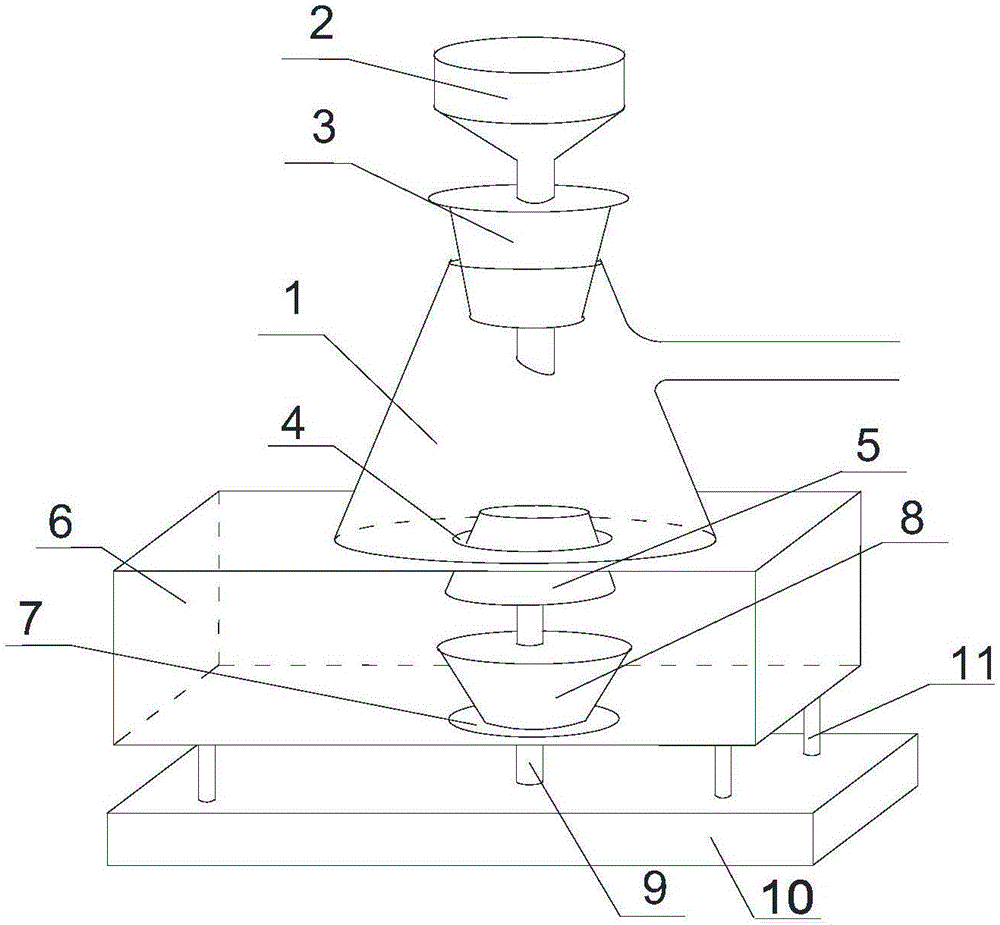 Vacuum suction filtration equipment with suction filtration bottle with liquid draining function