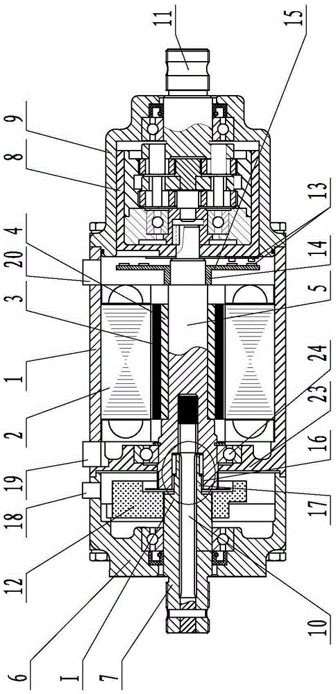 Steering column type electric power assisting device