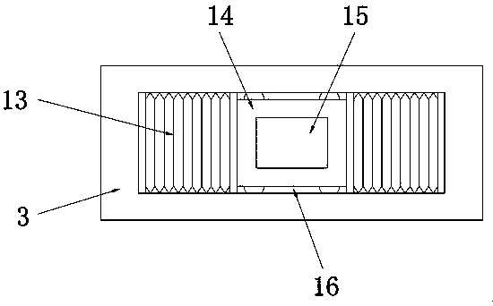 Divergent nut conveying device and use method thereof