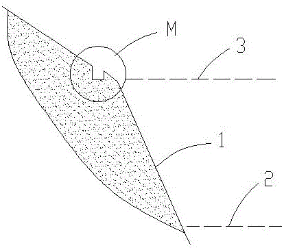 Rocky hydro-fluctuation belt floating plate elegant greening method