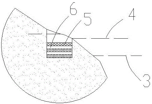 Rocky hydro-fluctuation belt floating plate elegant greening method