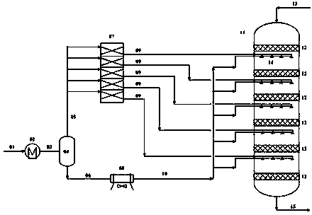 Methanol-to-olefin reaction apparatus and application thereof