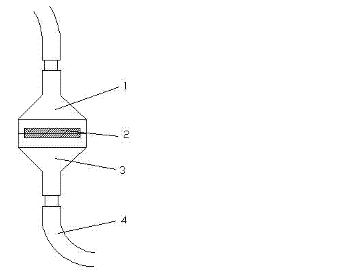 Filtration apparatus for removing leucocytes from plasmodium-infected blood