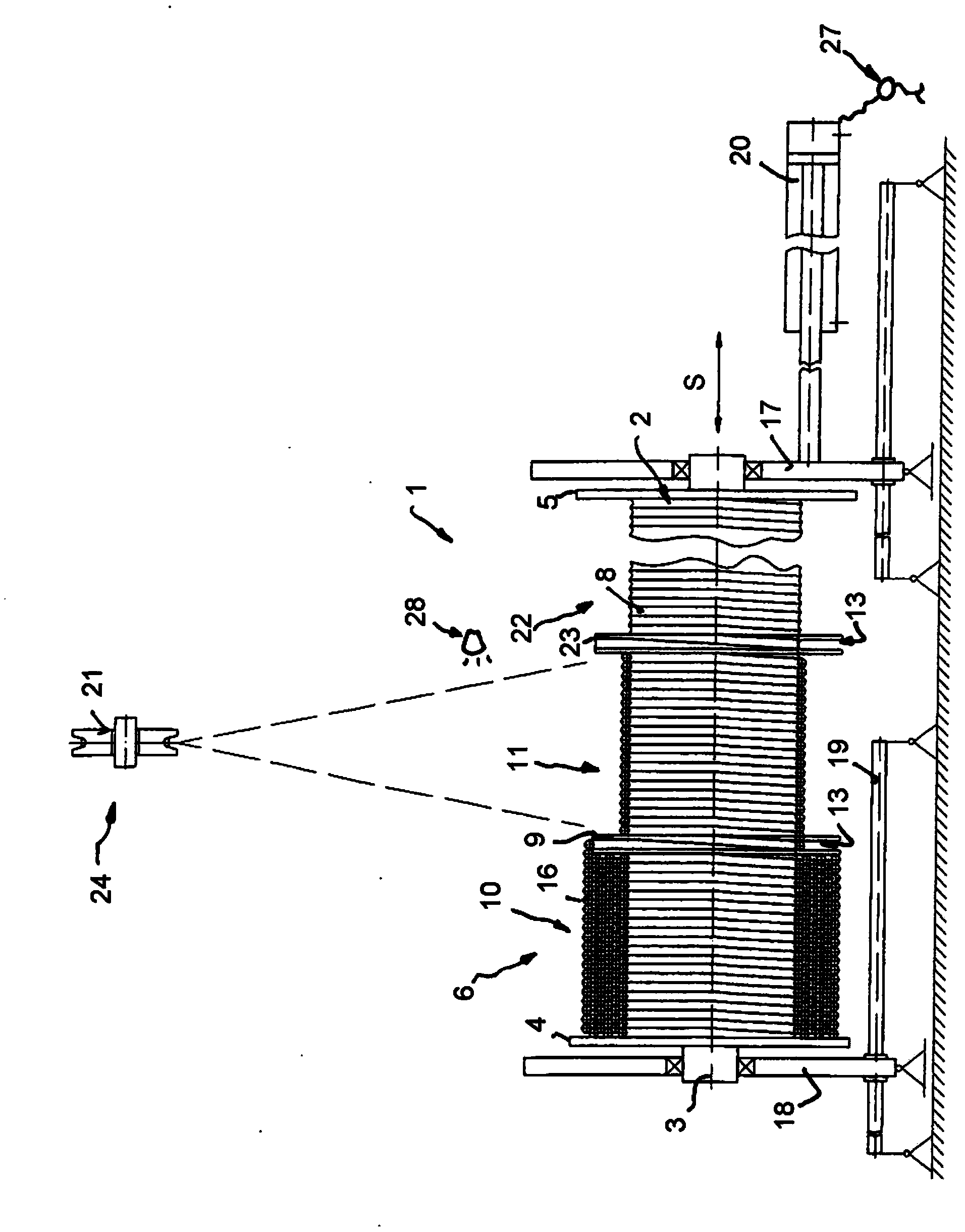 Rope winch