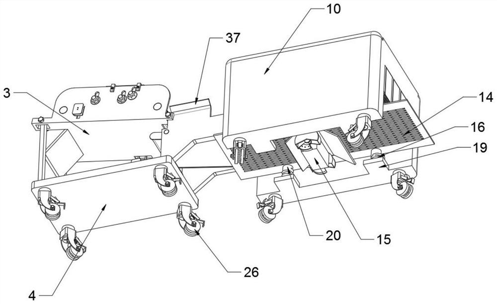 Peanut fruit removing and dust cleaning device and method