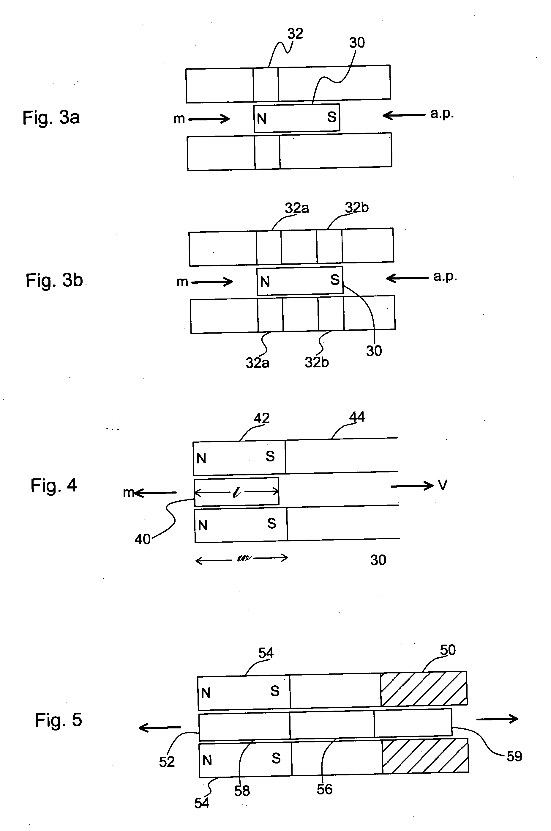 Magnetic spring actuator device