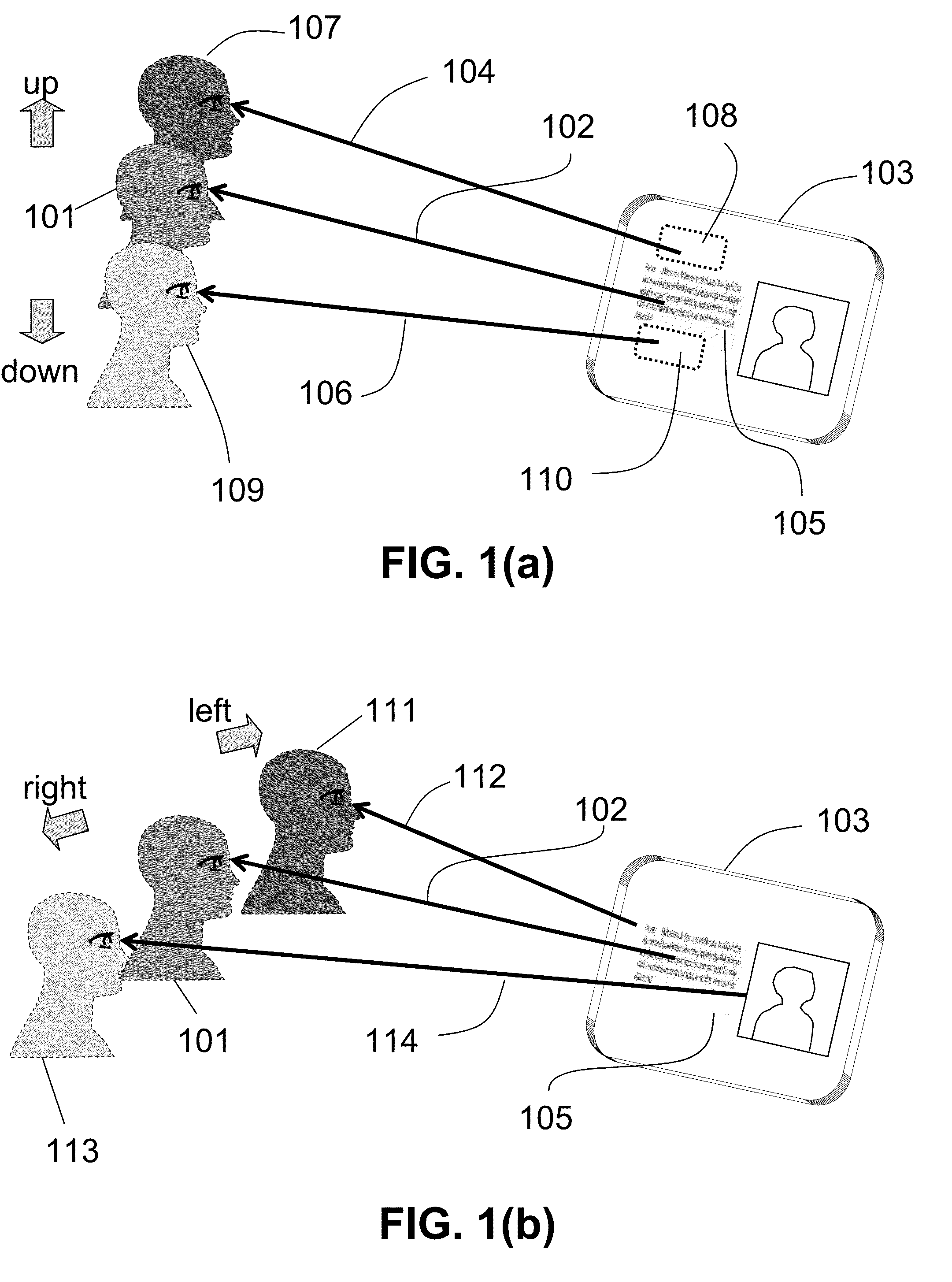 Method and apparatus to continuously maintain users eyes focused on an electronic display when either one or both are moving