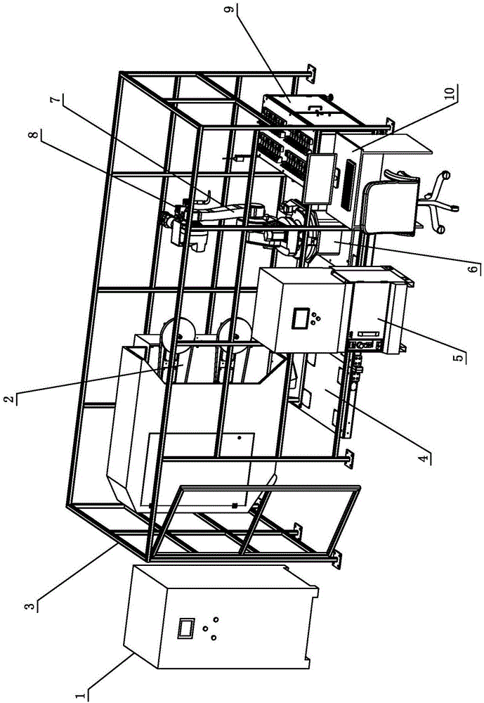 Grinding and drawing equipment for doorknobs