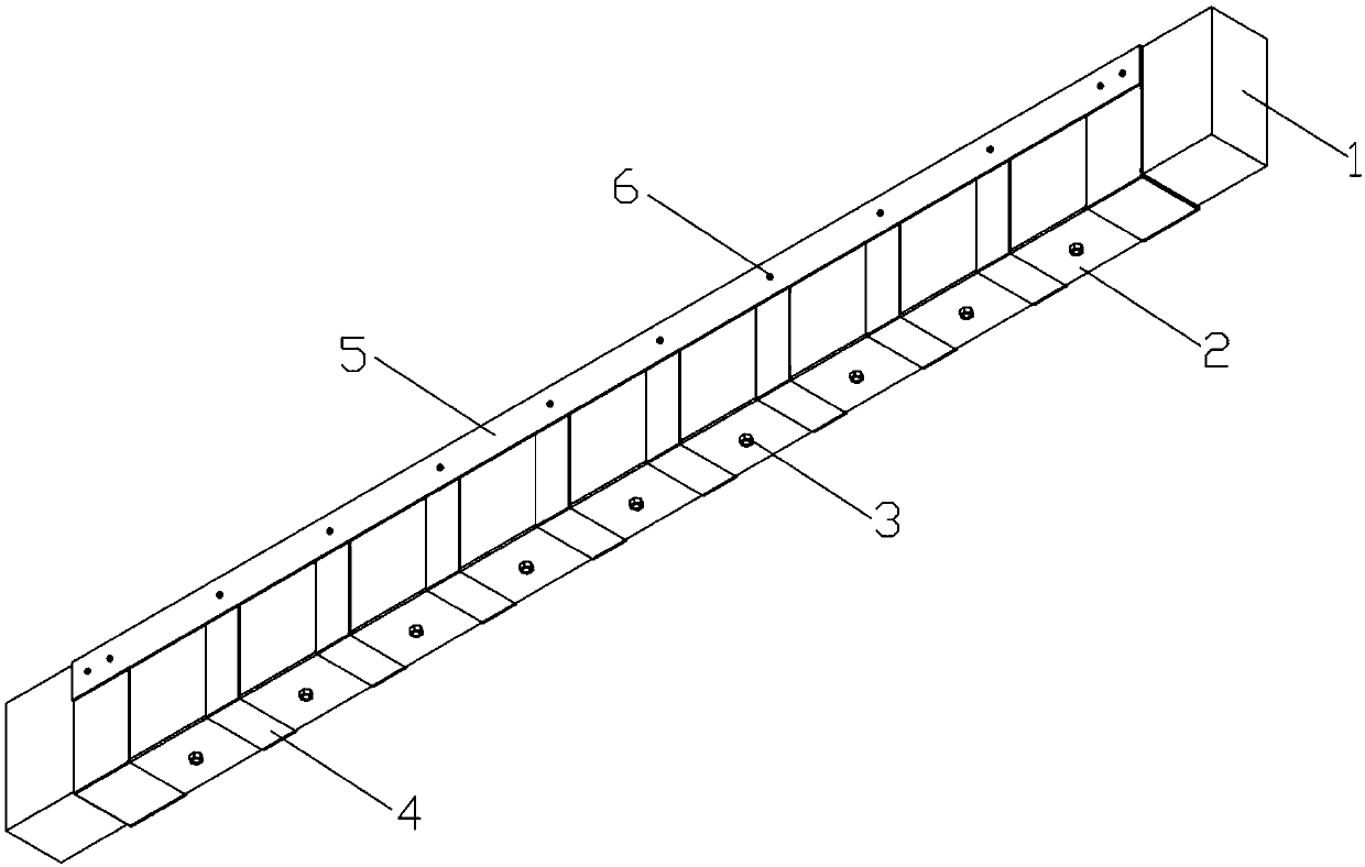 Novel anchor bolt steel plate reinforcing fire-proof system and reinforcing method thereof