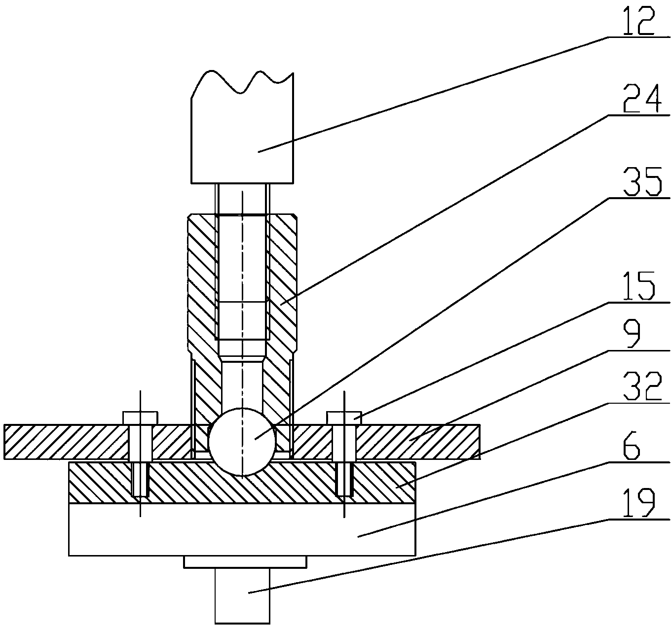 Reciprocating type micro-friction abrasion testing machine