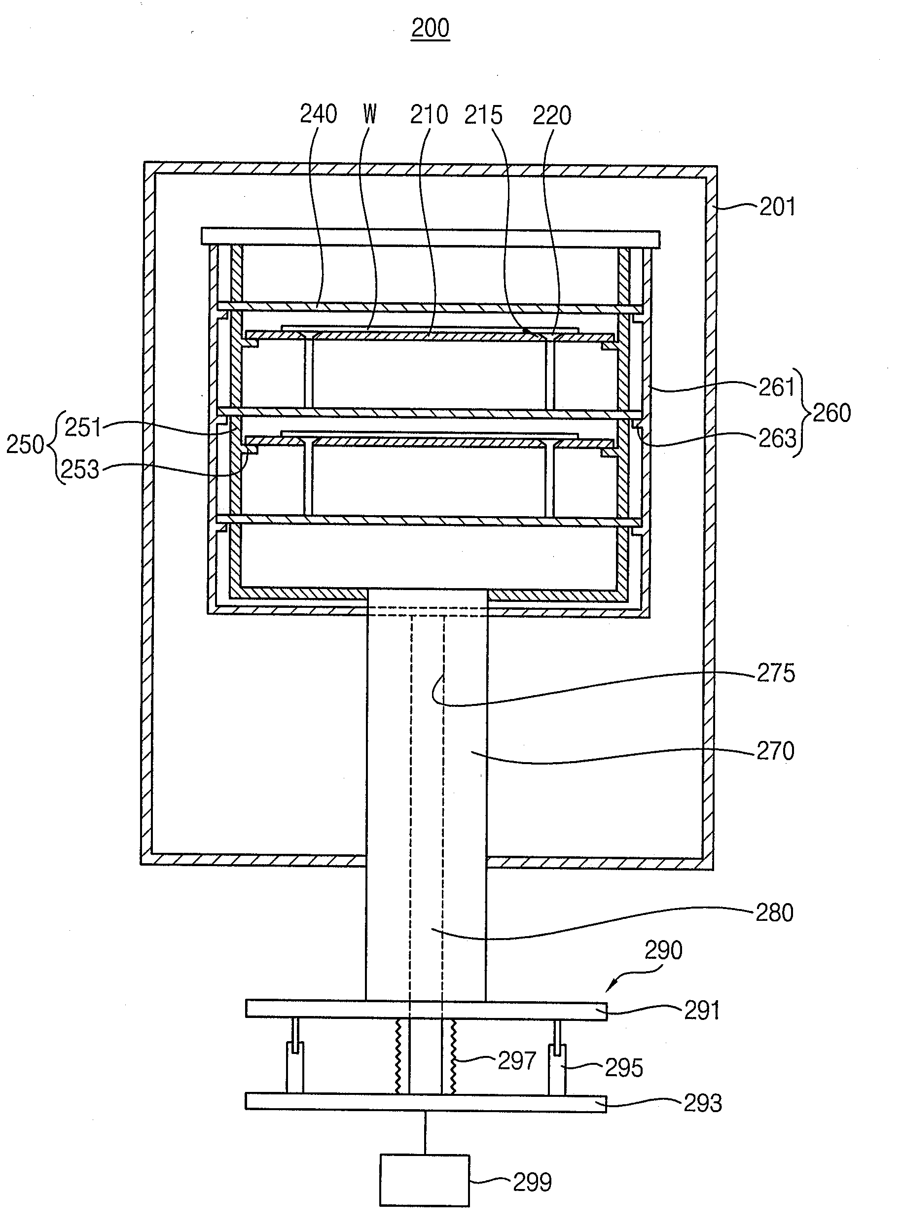 Elevator and apparatus and method for processing substrate using the same