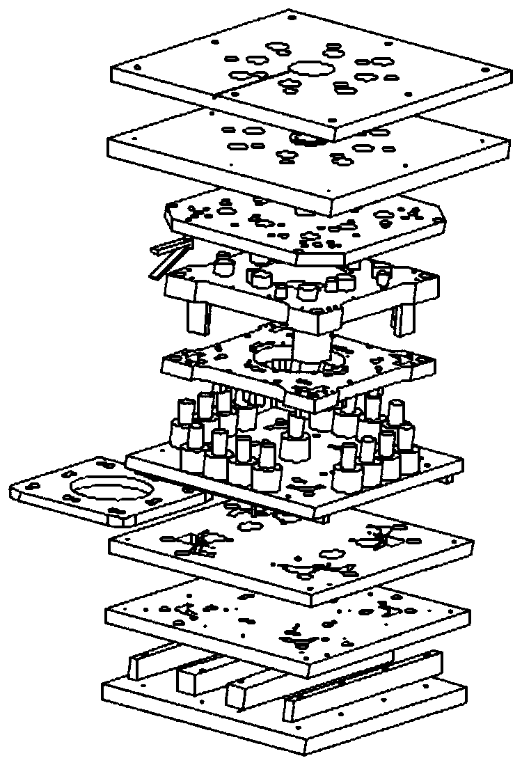 Prestressed tension plate high-efficiency high-accuracy machining technology