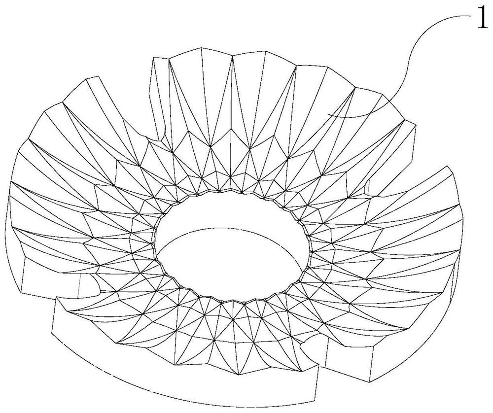 Integrally-formed jewelry product with claws and processing technology of integrally-formed jewelry product