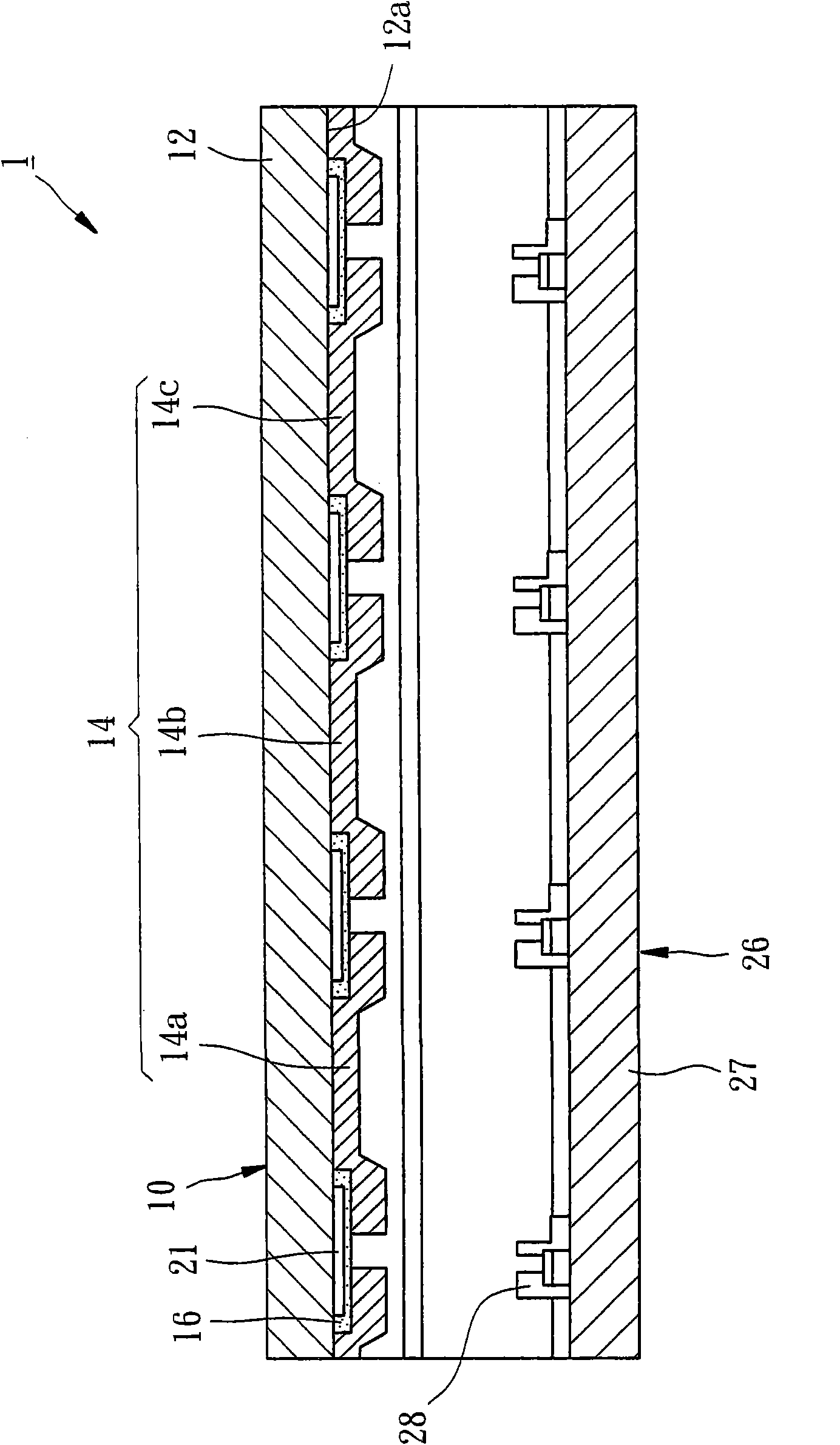 Touch-control signal transmission circuit and display using same