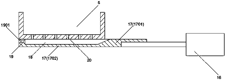 Diffusion furnace for silicon wafers for solar cells capable of relieving residual thermal stress