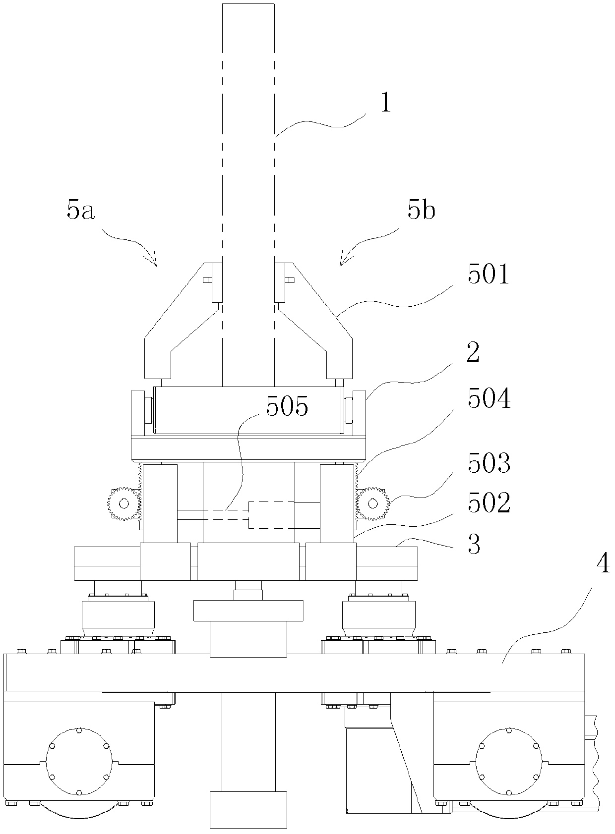 Transporting device for tape volume