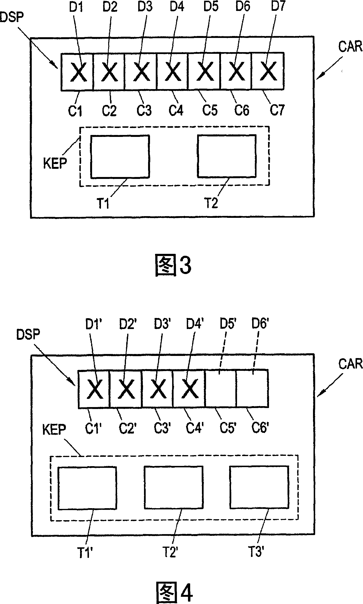 Card with input elements for entering a PIN code and method of entering a PIN code