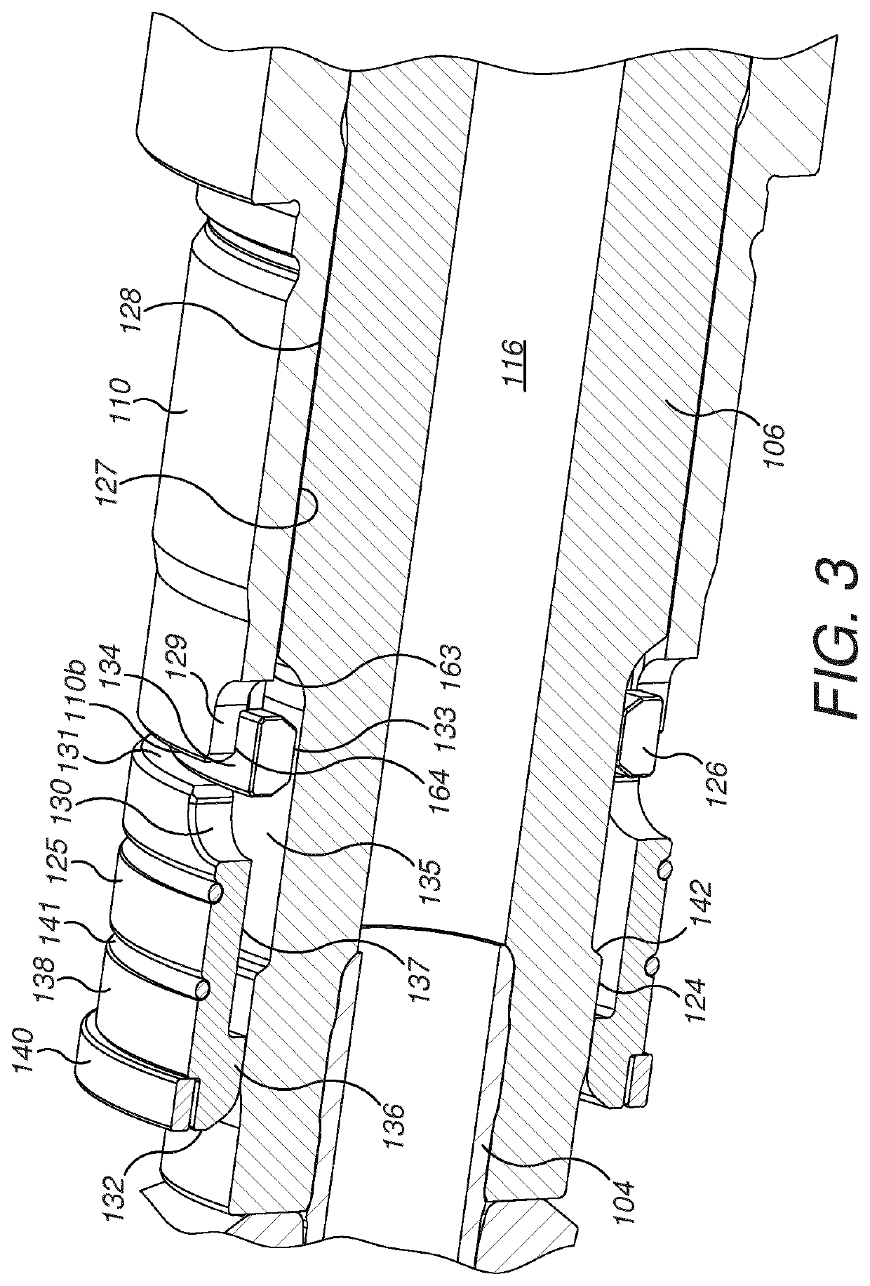 Down-the-hole hammer drill bit retaining assembly