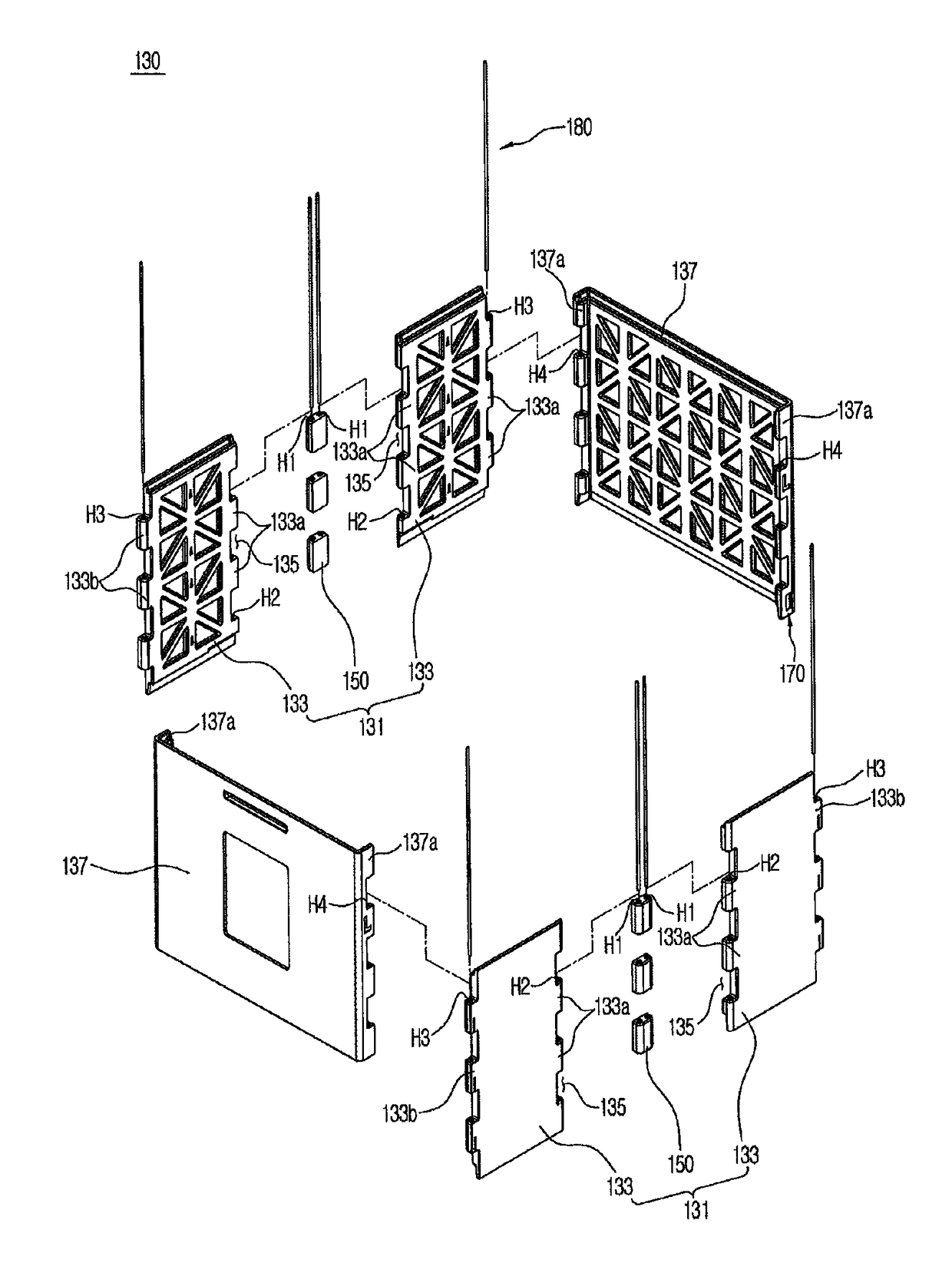 Reusable packaging box