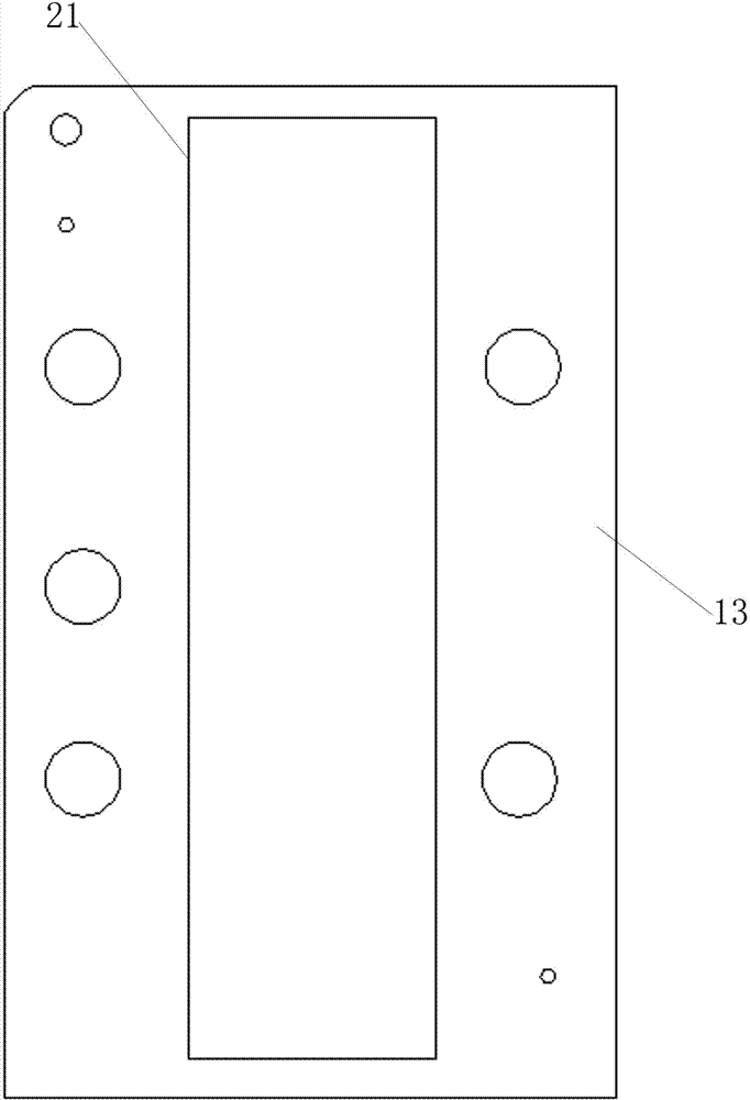 Assembled side-outlet flexible-connection velocity sensor