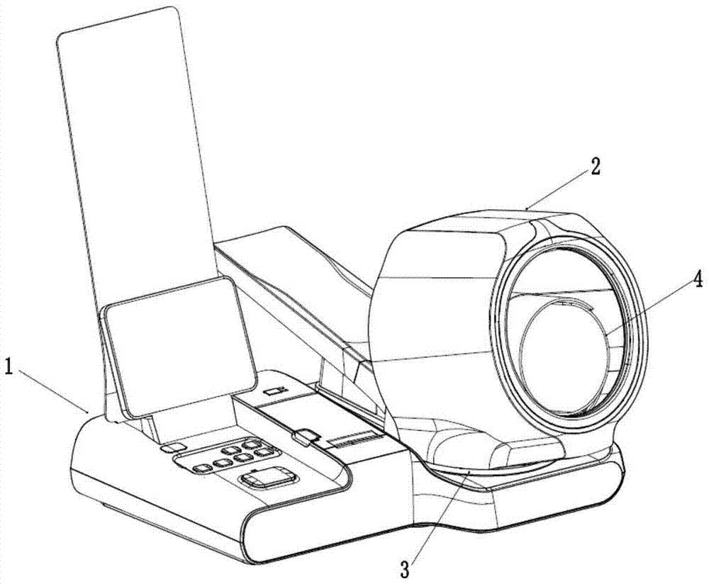 Airbag cuff and automatic blood pressure measurement device