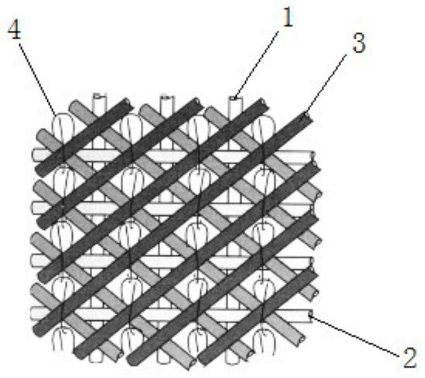 Cracking-resistant polyurethane synthetic leather and preparation method thereof