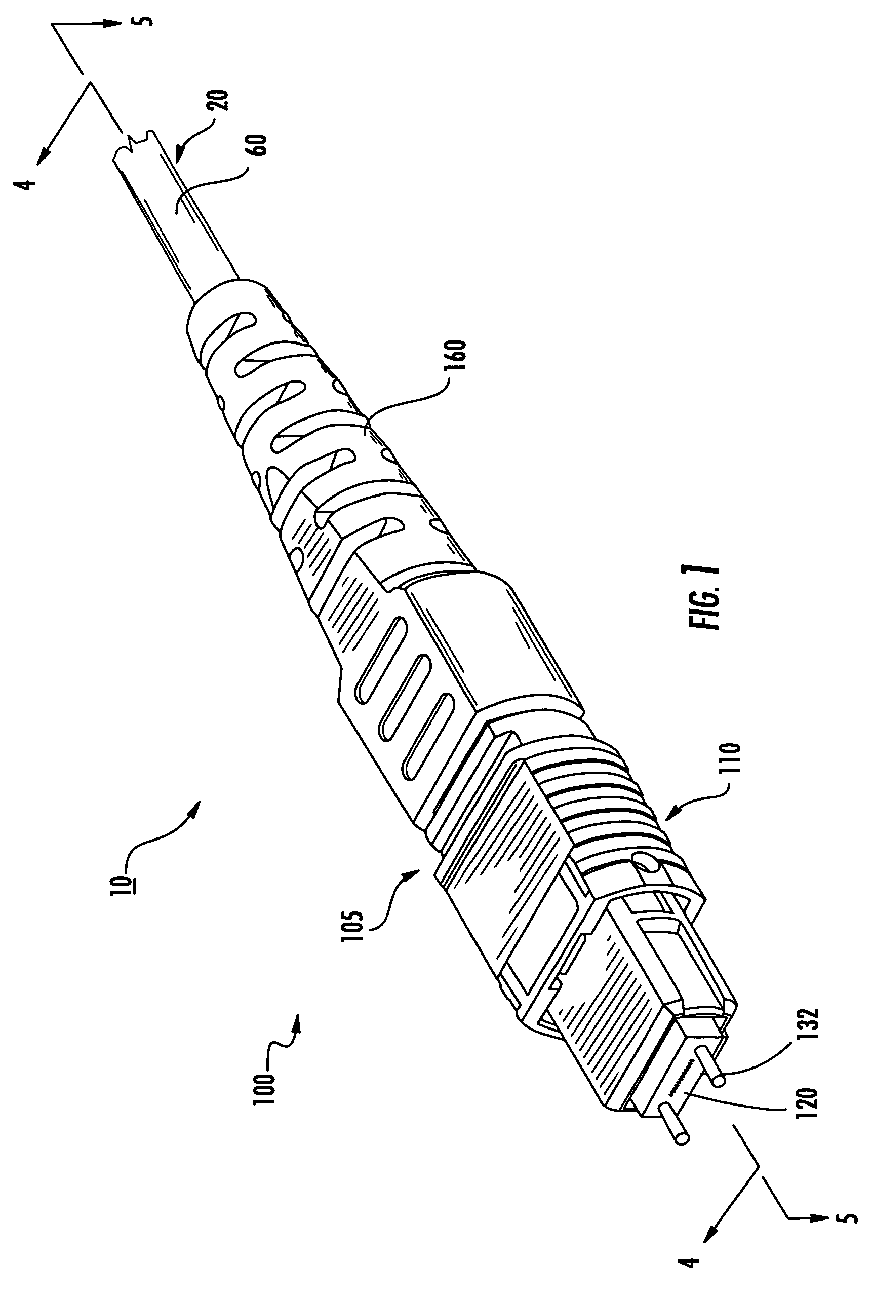 Connectorized fiber optic cabling and methods for forming the same