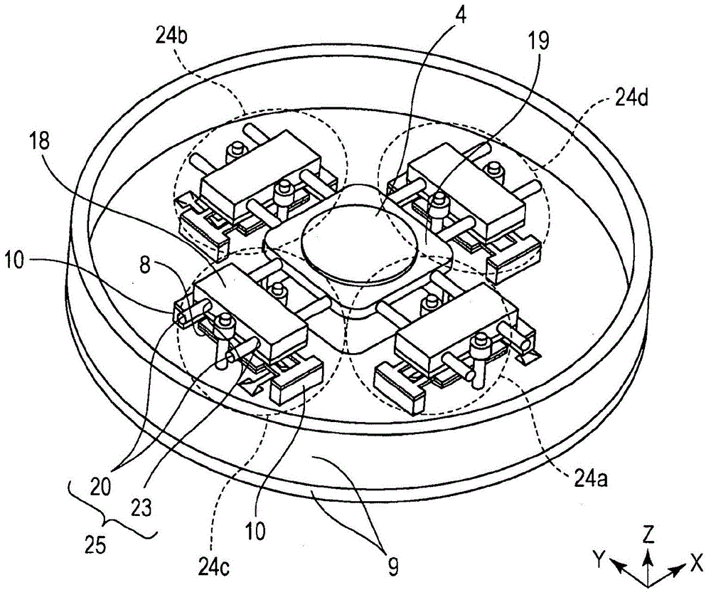 Vibration type driving apparatus, two-dimensional driving apparatus, image-blur correction apparatus, interchangeable lens, image-pickup apparatus, and automatic stage