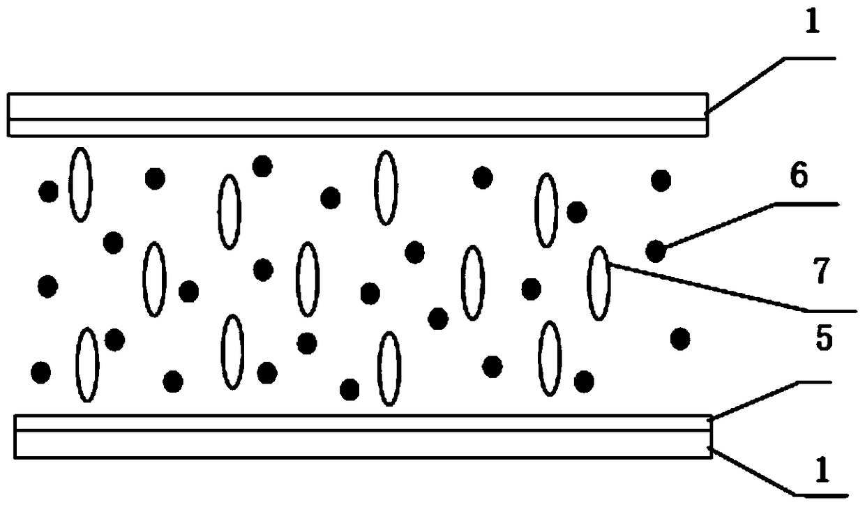 An electric response switchable glass