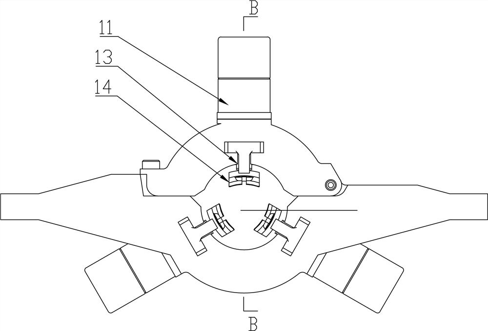 An insulator replacement device and method with synchronously adjustable clamps