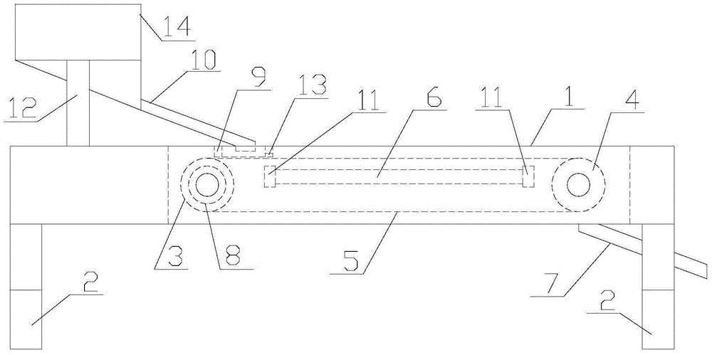 Semi-automatic separation device used for capsule production