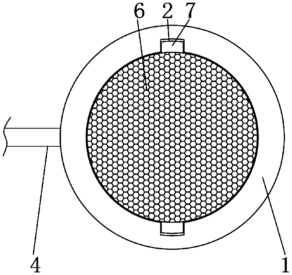 Device and method for managing water of fresh cut flowers inserted in vase